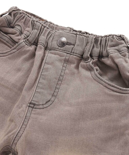 WASK(ワスク)の「6分丈合皮タグストレッチデニムパンツ(100~160cm)(デニムパンツ・キッズ・ブルー/グレー・140cm/130cm/150cm/160cm)」の15枚目の写真