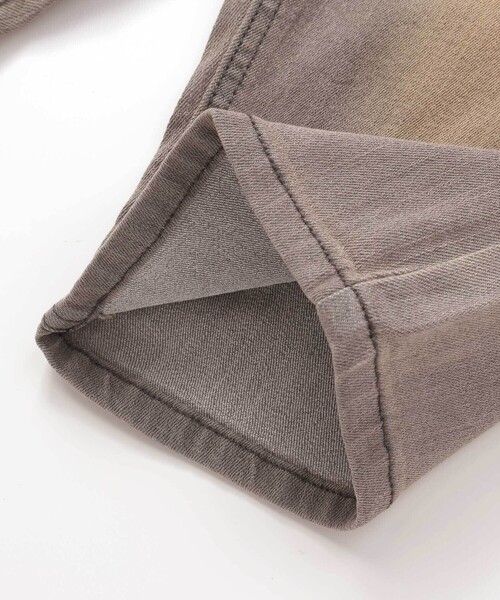 WASK(ワスク)の「6分丈合皮タグストレッチデニムパンツ(100~160cm)(デニムパンツ・キッズ・ブルー/グレー・140cm/130cm/150cm/160cm)」の13枚目の写真