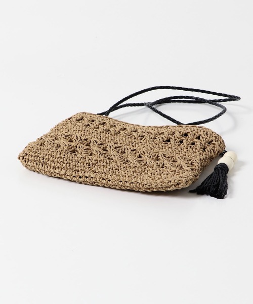 URBAN RESEARCH DOORS（アーバンリサーチドアーズ）の「ペーパー編みポシェット(KIDS)（その他・キッズ・ベージュ・ONE）」の8枚目の写真