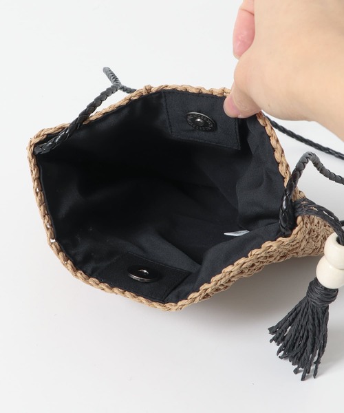 URBAN RESEARCH DOORS（アーバンリサーチドアーズ）の「ペーパー編みポシェット(KIDS)（その他・キッズ・ベージュ・ONE）」の9枚目の写真