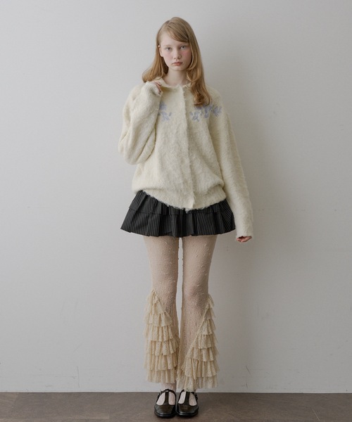 セール】ストライプ柄ギャザーフリルベルト（ベルト）｜VIOLETTA