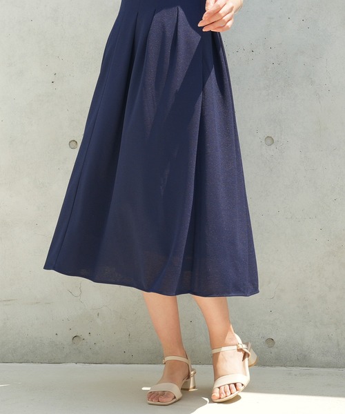 TRUDEA（トルディア）の「ハーフZIPワンピース（ワンピース・レディース・チャコールグレー/ネイビー/ラベンダー・MEDIUM）」の14枚目の写真