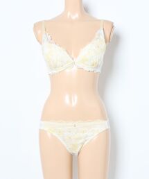 Absorle（アブソール）の「ブルーミングドリーム　ブラ&ショーツセット（ブラ&ショーツ）」