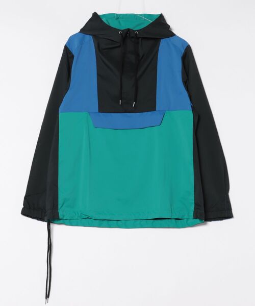 KATO`（カトー）の「【Ca】【it】【KATO(カトー)】１５ＳＳ　スポーティアノラック（その他アウター・メンズ・ホワイト/マルチ・1/2/3）」の2枚目の写真