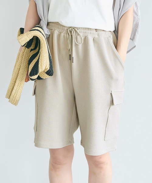 その他 coco セール】エンボスカーゴハーフショーツ（その他パンツ）｜coca（coca