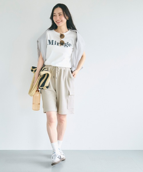 セール】エンボスカーゴハーフショーツ（その他パンツ）｜coca（coca