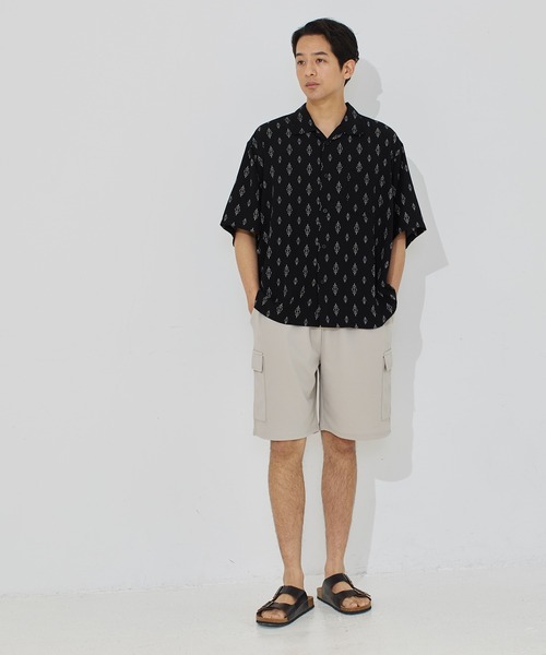 coca(coca)(コカ)の「\26ss 新色追加・ユニセックス/ エンボスカーゴハーフショーツ(その他パンツ・メンズ・ネイビー/ブラック/ライトグレー/ダークブラウン/カーキ/チャコール・M/L/XL)」の12枚目の写真