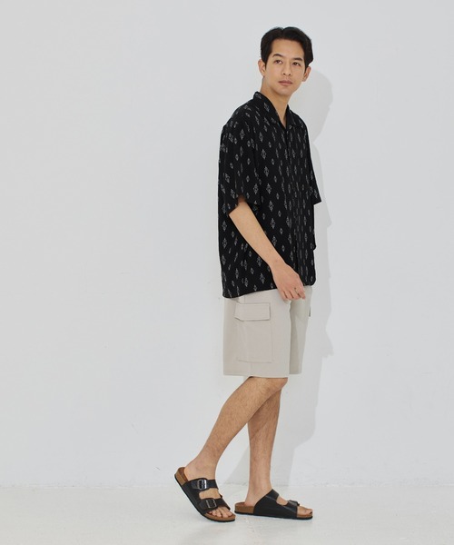 coca(coca)(コカ)の「\26ss 新色追加・ユニセックス/ エンボスカーゴハーフショーツ(その他パンツ・メンズ・ネイビー/ブラック/ライトグレー/ダークブラウン/カーキ/チャコール・M/L/XL)」の14枚目の写真
