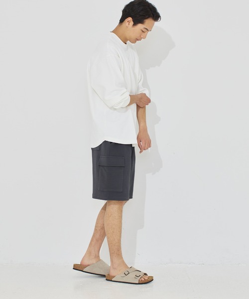 coca(coca)(コカ)の「\26ss 新色追加・ユニセックス/ エンボスカーゴハーフショーツ(その他パンツ・メンズ・ネイビー/ブラック/ライトグレー/ダークブラウン/カーキ/チャコール・M/L/XL)」の18枚目の写真
