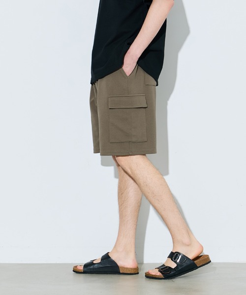 coca(coca)(コカ)の「\26ss 新色追加・ユニセックス/ エンボスカーゴハーフショーツ(その他パンツ・メンズ・ネイビー/ブラック/ライトグレー/ダークブラウン/カーキ/チャコール・M/L/XL)」の21枚目の写真