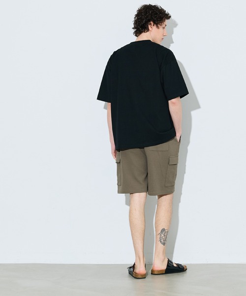 coca(coca)(コカ)の「\26ss 新色追加・ユニセックス/ エンボスカーゴハーフショーツ(その他パンツ・メンズ・ネイビー/ブラック/ライトグレー/ダークブラウン/カーキ/チャコール・M/L/XL)」の22枚目の写真