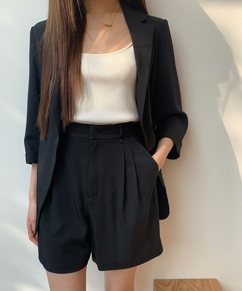 【SHOOP/シュープ】21AW WAVES セットアップ ブラウン 【上下ウォッシャブル】セットアップ スプリット