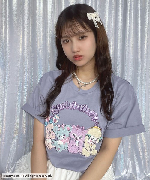 AS KNOW AS plus（アズノゥアズプラス）の「●アクリルキーホルダー付き SWIMMER 半袖Ｔシャツ【SWIMMER/スイマー】（Tシャツ/カットソー・レディース・オフホワイト/オートミール/スミクロ/サックスブルー・FREE）」の10枚目の写真