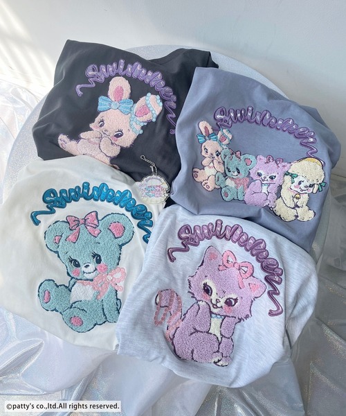 AS KNOW AS plus（アズノゥアズプラス）の「●アクリルキーホルダー付き SWIMMER 半袖Ｔシャツ【SWIMMER/スイマー】（Tシャツ/カットソー・レディース・オフホワイト/オートミール/スミクロ/サックスブルー・FREE）」の17枚目の写真