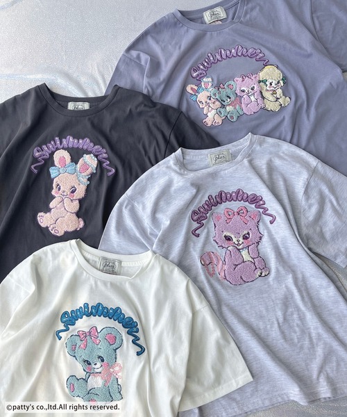 AS KNOW AS plus（アズノゥアズプラス）の「●アクリルキーホルダー付き SWIMMER 半袖Ｔシャツ【SWIMMER/スイマー】（Tシャツ/カットソー・レディース・オフホワイト/オートミール/スミクロ/サックスブルー・FREE）」の16枚目の写真