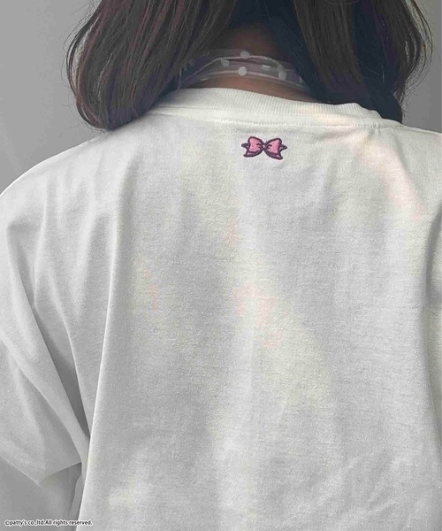 AS KNOW AS plus(アズノゥアズプラス)の「●アクリルキーホルダー付き SWIMMER 半袖Tシャツ【SWIMMER/スイマー】(Tシャツ/カットソー・レディース・オフホワイト/オートミール/スミクロ/サックスブルー/ホワイト系/グレー系/アイボリー系/ネイビー系/ホワイト系その他/サックスブルー系・FREE)」の17枚目の写真