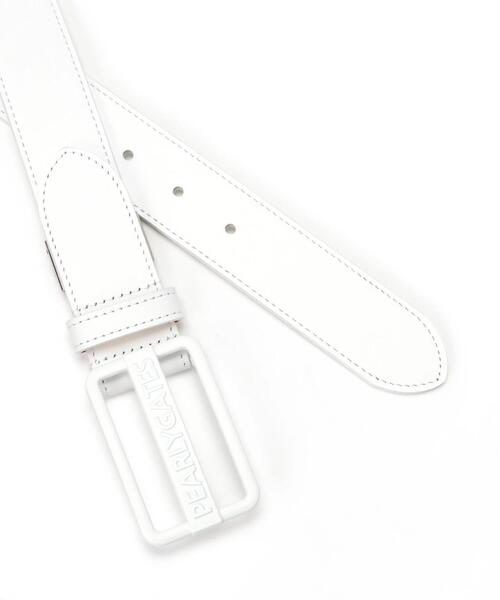 PEARLY GATES（パーリーゲイツ）の「【PEARLY GATES】ステッチワークロゴレザーベルト (MENS)（ベルト・メンズ・ホワイト/レッド/ベージュ/ネイビー・L）」の11枚目の写真