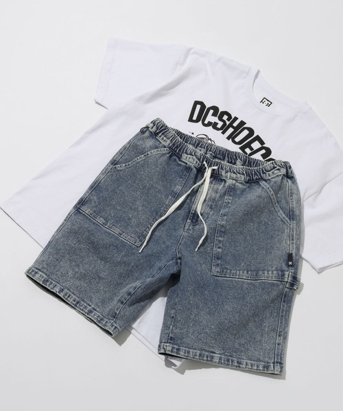 DC(ディーシー)の「【DC】ペインターデニムショーツ(デニムパンツ・メンズ・ブルー/ダークグレー・LARGE/MEDIUM)」の2枚目の写真