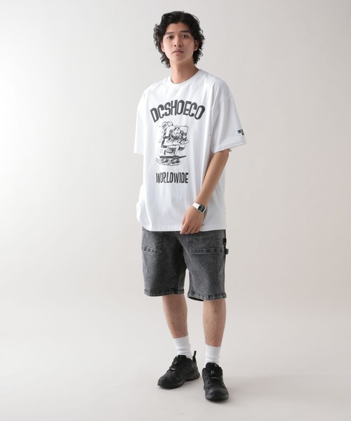 DC(ディーシー)の「【DC】ペインターデニムショーツ(デニムパンツ・メンズ・ブルー/ダークグレー・LARGE/MEDIUM)」の4枚目の写真
