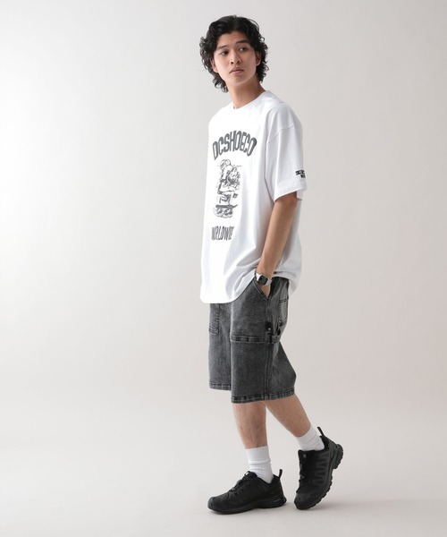 DC(ディーシー)の「【DC】ペインターデニムショーツ(デニムパンツ・メンズ・ブルー/ダークグレー・LARGE/MEDIUM)」の5枚目の写真