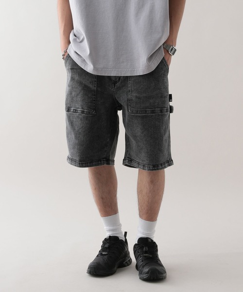 DC(ディーシー)の「【DC】ペインターデニムショーツ(デニムパンツ・メンズ・ブルー/ダークグレー・LARGE/MEDIUM)」の6枚目の写真