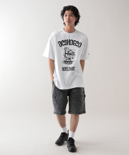 DC(ディーシー)の「【DC】ペインターデニムショーツ(デニムパンツ・メンズ・ブルー/ダークグレー・LARGE/MEDIUM)」の3枚目の写真