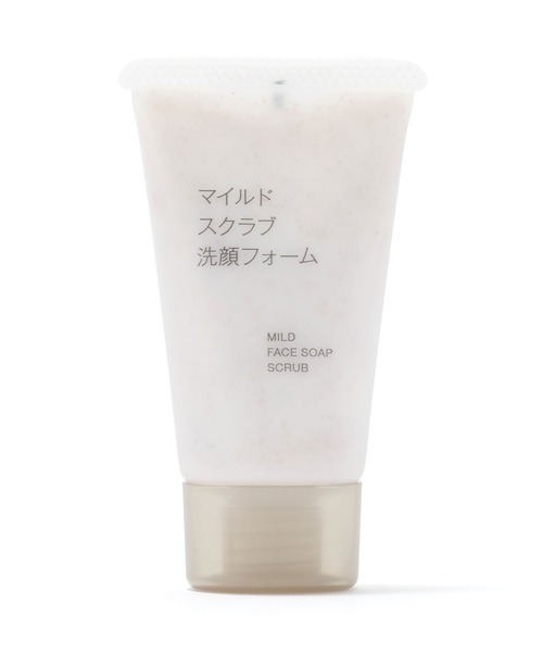 マイルドスクラブ洗顔フォーム（携帯用） 30g（洗顔料）｜無印良品