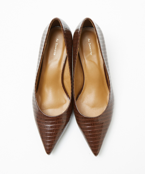 Au BANNISTER（オゥバニスター）の「ポインテッドトゥパンプス（パンプス・レディース・ブラック/ピンクベージュ/ブラウン・36/37/38/39/35）」の5枚目の写真