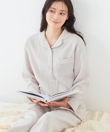 tutuanna（チュチュアンナ）の「綿100％ ふんわりやさしいダブルガーゼパジャマ（ルームウェア/パジャマ）」