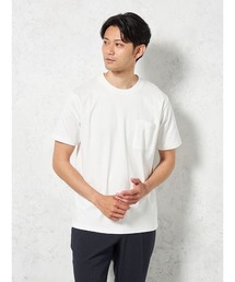 【WEB限定】半袖スロープネック Tシャツ 綿100% 接触冷感 TOKYO RUN