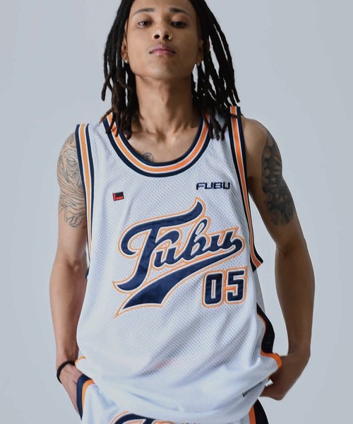 セール】【FUBU/フブ】BASCKETBALL SHIRT/バスケットボール