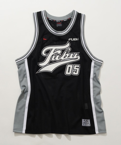 ハーレムグローブ　fubu タンクトップ　nba セール】【FUBU/フブ】BASCKETBALL SHIRT/バスケットボール