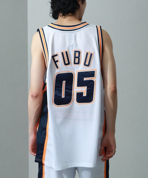 フブ FUBU ノースリーブ ゲームシャツ バスケットボールシャツ FUBU ノースリーブ 大きいサイズ フブ バスケットシャツ