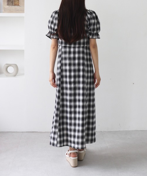 INGNI(イング)の「【WEB限定】ドロストブラウス+キャミワンピース/セットアップ(ワンピース・レディース・ホワイト系その他2/ホワイト系3/アイボリー/ブラック/イエロー・M)」の18枚目の写真