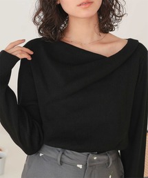 オフショルダー」に該当するトップス（ブラック/黒色系