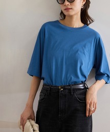 ROPE' | グレイス天竺 5分袖Tシャツ(Tシャツ/カットソー)