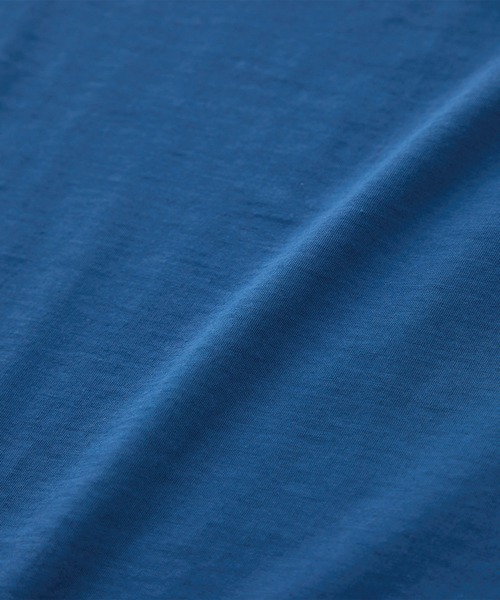 ROPE'（ロペ）の「【洗える】グレイス天竺 5分袖Tシャツ（Tシャツ/カットソー・レディース・ホワイト/ブルー/ブラック・FREE）」の12枚目の写真