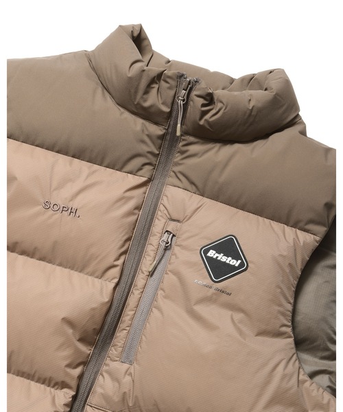 F.C.Real Bristol（エフシーレアルブリストル）の「FIELD DOWN VEST（ダウンベスト・メンズ・ブラック/ベージュ/セージグリーン・LARGE/MEDIUM/X-LARGE/SMALL/XX-LARGE）」の16枚目の写真