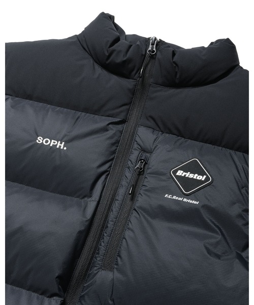 Bristol 23AW ダウンベスト SOPH. 新品タグ付き 黒×茶　XL Bristol 23AW ダウンベスト SOPH. 新品タグ付き 黒×茶