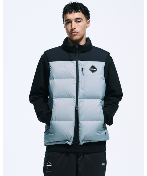 F.C.Real Bristol（エフシーレアルブリストル）の「FIELD DOWN VEST（ダウンベスト・メンズ・ブラック/ベージュ/セージグリーン・LARGE/MEDIUM/X-LARGE/SMALL/XX-LARGE）」の21枚目の写真