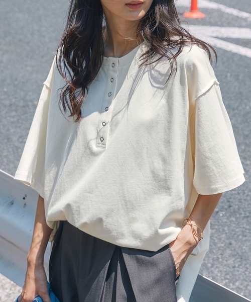 Cracker タイダイヘンリーネックT XS Cracker タイダイヘンリーネックT XS