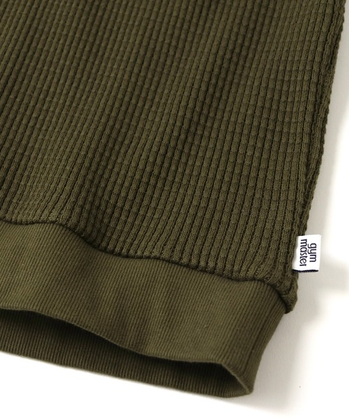 masterページ 12oz ヘビーワッフルクルーネック | ジムマスター（gym master