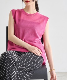 《追加》シアーノースリーブニット