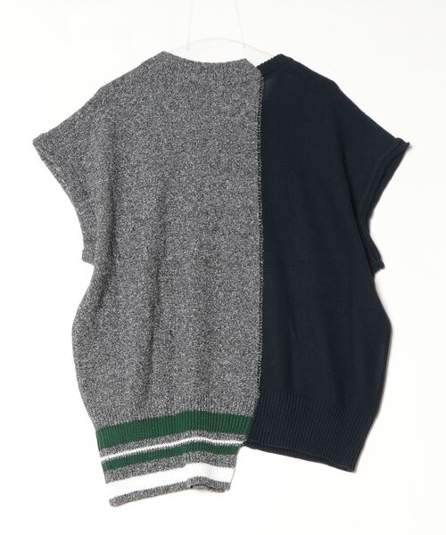 ヴィヴィアンウエストウッドマン ベスト チェック オーブ総柄 44 ウール ヴィヴィアンウエストウッドマン ベスト チェック オーブ総柄 44