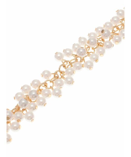 LAGUNAMOON（ラグナムーン）の「LADYフェイクパールバブルネックレス 結婚式 お呼ばれ（ネックレス・レディース・アイボリー・FREE）」の4枚目の写真