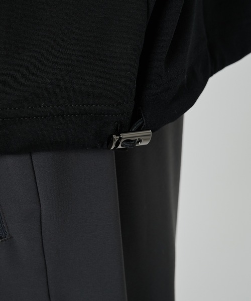 UJOH（ウジョー）の「【UJOH HOMME】別注 Front Switch BOX T（Tシャツ/カットソー・メンズ・ベージュ/ブラック・4/5）」の11枚目の写真