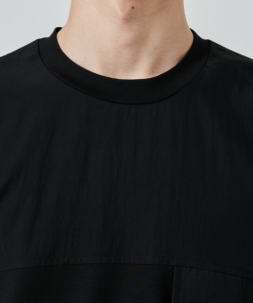 UJOH（ウジョー）の「【UJOH HOMME】別注 Front Switch BOX T（Tシャツ/カットソー・メンズ・ベージュ/ブラック・4/5）」の12枚目の写真