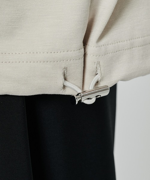 UJOH（ウジョー）の「【UJOH HOMME】別注 Front Switch BOX T（Tシャツ/カットソー・メンズ・ベージュ/ブラック・4/5）」の21枚目の写真