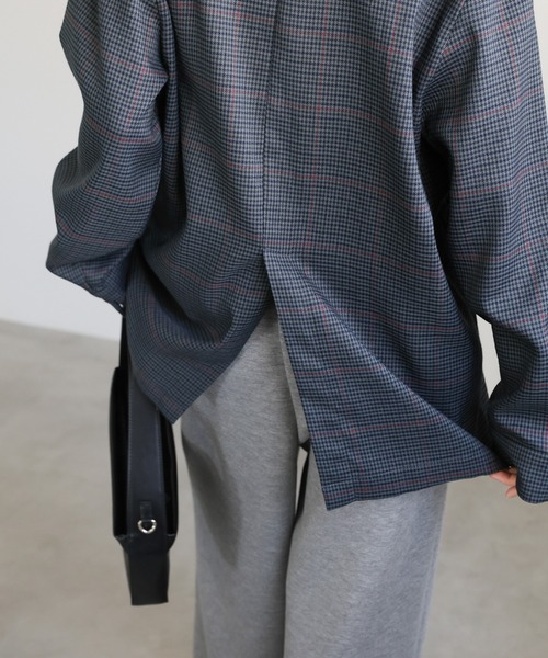select MOCA（セレクトモカ）の「チェック柄テーラードジャケット（テーラードジャケット・レディース・ブラウン/チャコールグレー・FREE）」の17枚目の写真