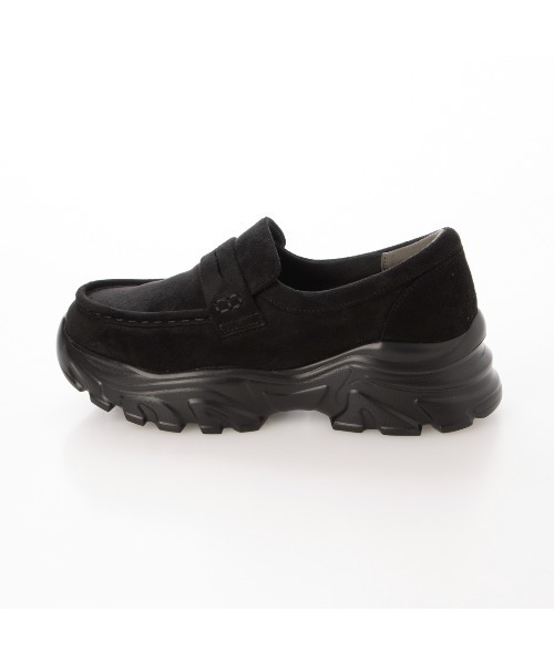 S-LLサイズ展開・軽量】スニーカーソールローファー IZ5849